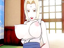 Tsunade Rides Naruto