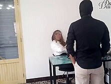 French Domina Wife Fucks Employee Rough For Promotion - Office Bdsm & Strapon Pegging