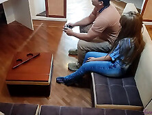 I Take the Opportunity to Ride My Boyfriend's Horn with My Stepbrother Who Fu...