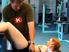 Sporty babe rides her man's rough penis to orgasm - Old-style athleticism with passionate sex!