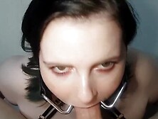 Mask Hood Spider Gag Blowjob Cum In Mouth