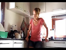 Xhamster. Com 4672908 Hairy Girl S Standing Kitchen Orgasm 240P