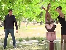 Disgraced Slut In Public Park