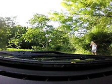 Outside Flashing (inside Zip Front Dress)