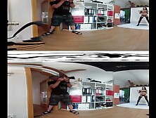 Brunette action with outstanding Katy Rose from Bravo Models