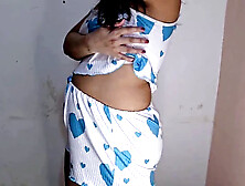 Hot desi stepmom Sairaxsaim gets playful with her mature and naughty side