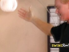 Couples love to swap couples at the red room in a big orgy with horny and sexy swingers. Join us.