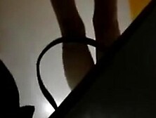 nice ass in pool cabin