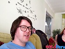 British Curvy Chick Into Hardcore Sex With Huge Facial