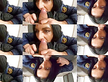 Sneak peek of a load of cum on my down jacket while I rock long boots and sexy outfits