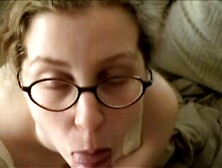 Anal Attempt With Spectacled Wife