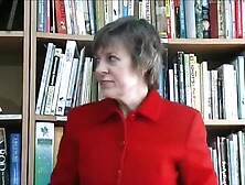 Mrs Jones inside am-dram retro.