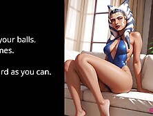 Ahsoka Tano is your Master JOI (Breathplay, CBT)