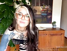 Trying on Transparent fishnet outfits ????