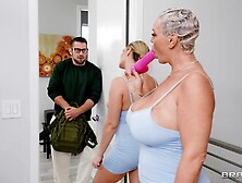 Attractive cougar bombshells hot adult clip