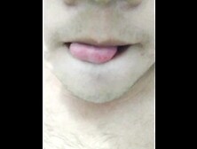 Mouth,  nipple,  and wang playing