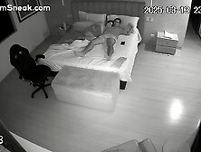 IPCAM - Latina hard riding on husband. mp4