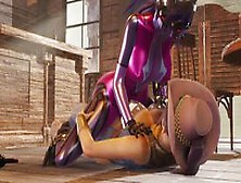 Cowgirl Futa Fuck Widowmaker Overwatch