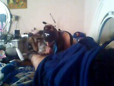 My ally,  addicted to wang,  gives me some blowjobs and bangs cuz this babe thought I was.