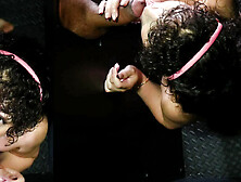 Fuck yeah Pixie, suck them while they're hard!