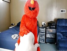 Crazy Elmo Ejaculates Over Lilly! - Lilly Ligotage & Rock O'pearl