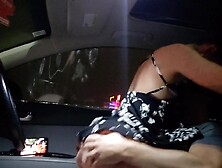 Stranded in the Rain Fucked in the Car (Screaming Orgasm)