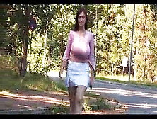 Big Boobs Walk