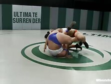 Dragon Destroyed On The Mat Made To Cum During Wrestling She Is In Tears Trying Not To Cum - Kink