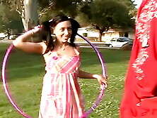 Lela Star Takes Meat Until Her Teenie Face is Covered in Sperm
