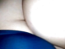 I discover my wife resting, lie down behind her, put my rod in her, and begin banging.