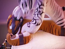 Master Tigress And Tao Husband Have Fuckin Sex In The Bedroom By Rubber