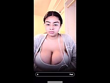 Milf With Big Boobs Enjoying Herself On Cam