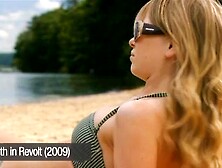 Teen Guy Getting Turned On While Putting On Lotion To Chick's Legs.