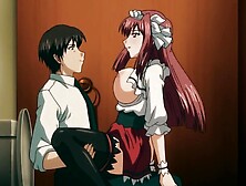 Skillful fancy woman at hentai sex