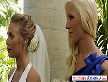 Super-Sexy Towheaded Bride Nicole Aniston Ravaging