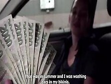 Stunning Car Washer Having Sex With Public Agent For Money