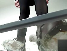 Food Crush　Fetish　 Boots marshmallow crush　フードクラッシュ