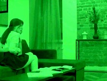 "3way Thriller! Older Guy Sandwiching Young Blonde Twins in Hardcore Action"