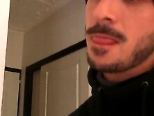 Samir Oneboy offers tasty ass to intruder Latino Luke Ryder