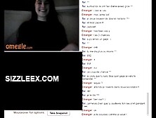 Omegle French Teen Reveals Huge Boobs To Help Me