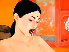 Indian Bhabhi fucked by milkman and landlord – Gangbang sex