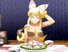 Fine Furry Whore Offers You A Dinner A Bath And Sex [Wolf Lady With You] / Asian Cartoon Game