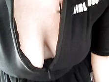 another non-nude upload me and Roxy spring cleaning