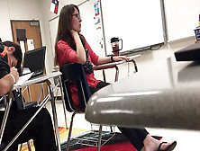 Cougar Professor Candid Feet Part 2