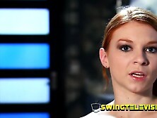 The Swinger Mansion invites horny couples to a big party that ends fucking and swapping their couple