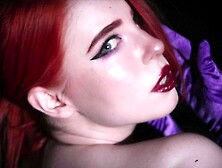 Playful MollyRedWolf's cosplay scene