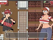 Spooky Milk Life [ Taboo hentai game ] Ep. 18 flashing my cock to nerdy girl in the public library