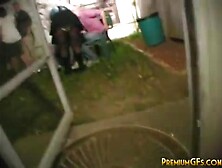 College Party public hardcore sex