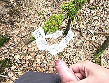 Thong Found In The Forest And Cum Covered