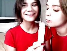 Anna Mariia Lesb (Ann Loove & Br) Dildo Suking 2